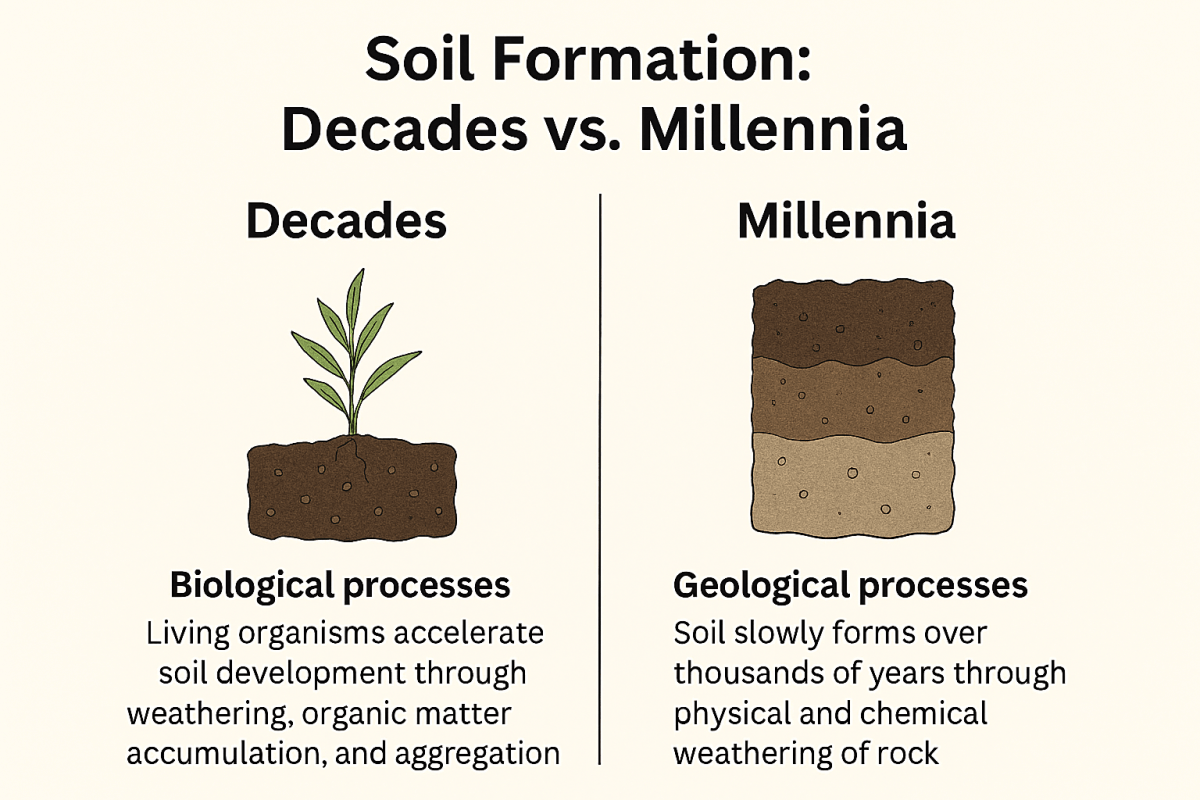 How Soil Can Develop in Just&nbsp;Decades